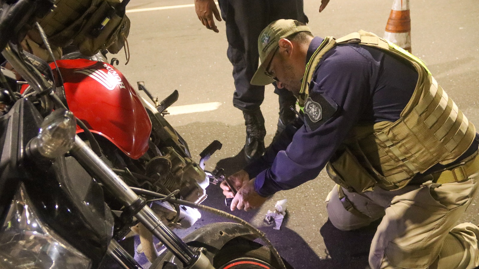 Detran|ES realiza operação Cavalo de Aço em Vila Velha e aborda 155 veículos