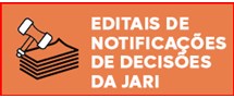 Logomarca - Editais de Notificação de Decisões da Jari