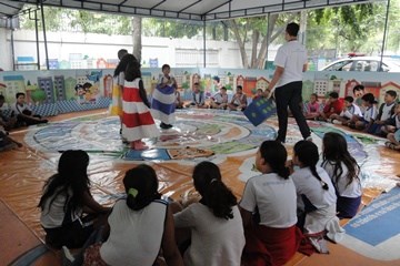 Teatro em trânsito - Interatividade no jogo com o espaço e o texto